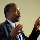 Republican presidential candidate Ben Carson speaks during a new conference before a campaign rally at the Anaheim Convention Center Sept. 9, 2015, in Anaheim, Calif.
Kevork Djansezian/Getty Images
